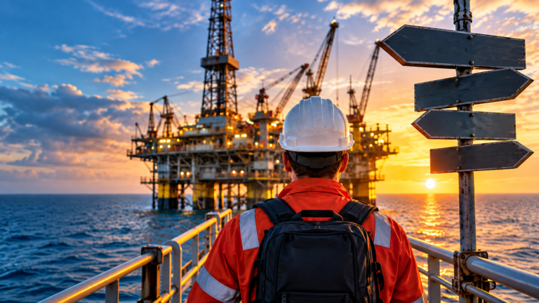 Bohrinsel Jobs für Quereinsteiger 2026 – Einstieg in einen Offshore Job ohne Erfahrung